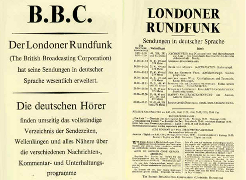 Die Rolle der BBC im WWII